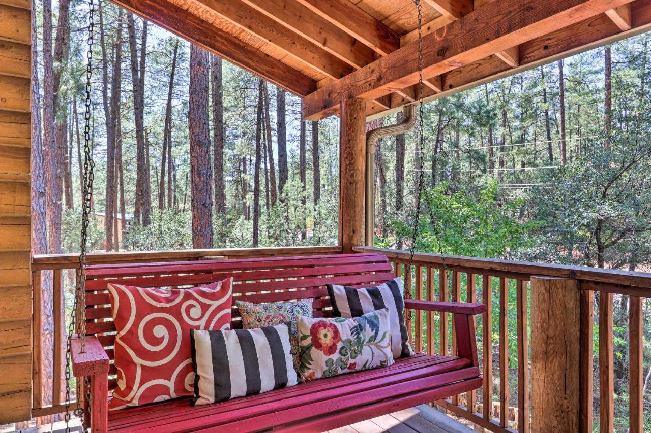 Strawberry Cabin With 2-Story Deck Dogs Welcome! Pine エクステリア 写真