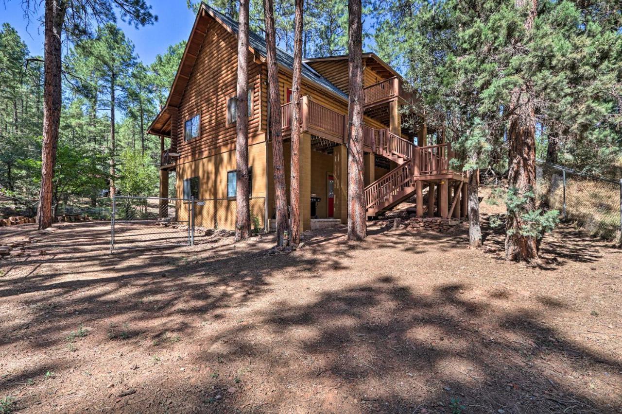 Strawberry Cabin With 2-Story Deck Dogs Welcome! Pine エクステリア 写真